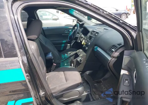 2016 Ford Police Interceptor из США, поврежденный, VIN 1FM5K8AR3GGA71931